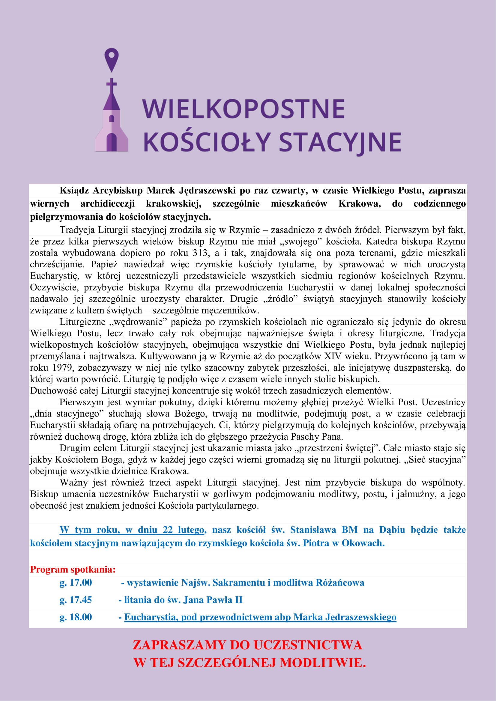 Kościół stacyjny 1