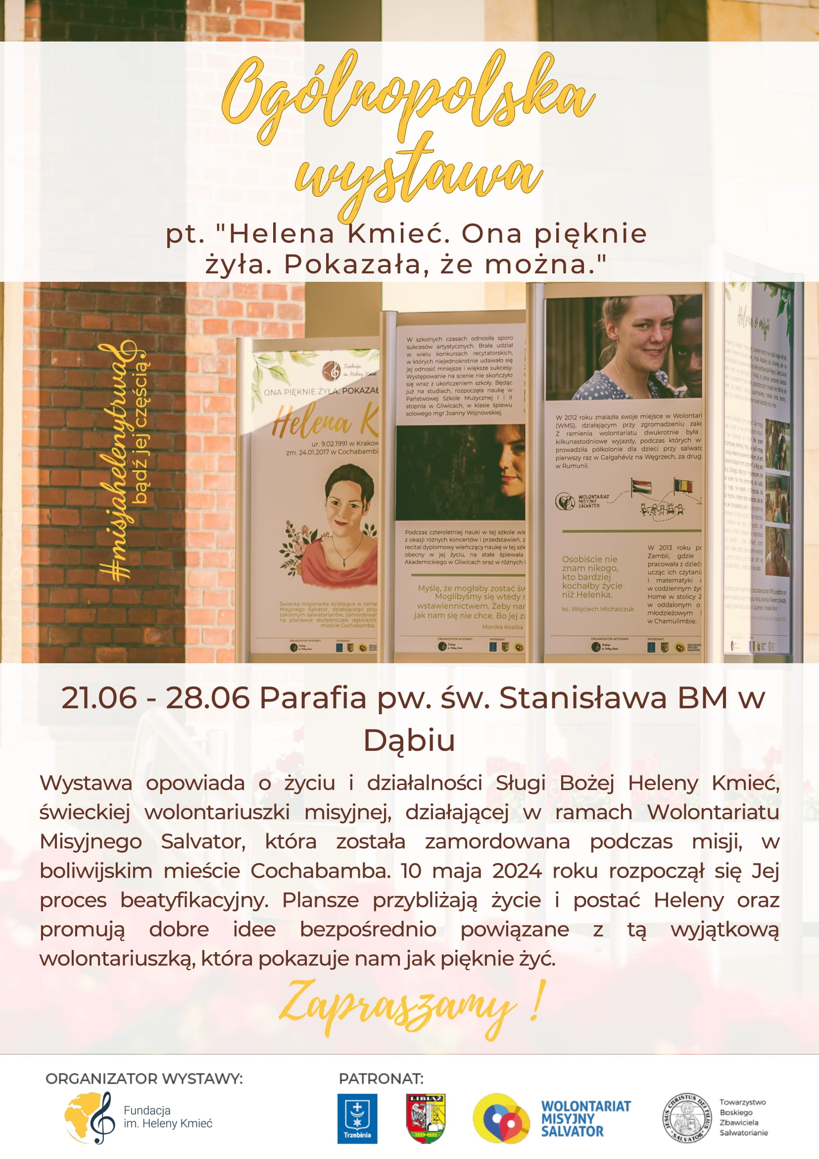 plakat zaproszenie na wystawę 12 1