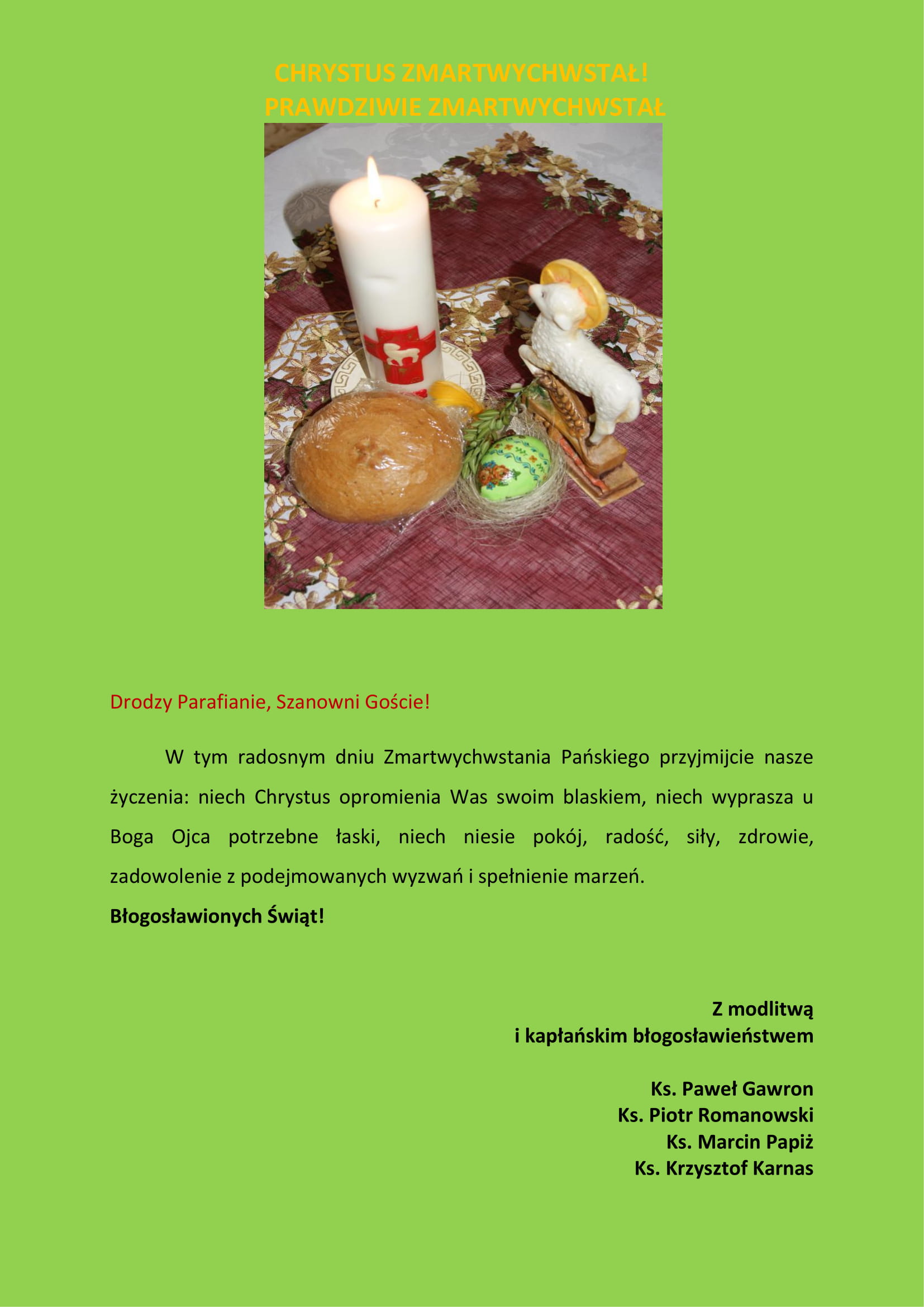 Życzenia Wielkanocne 2019 1